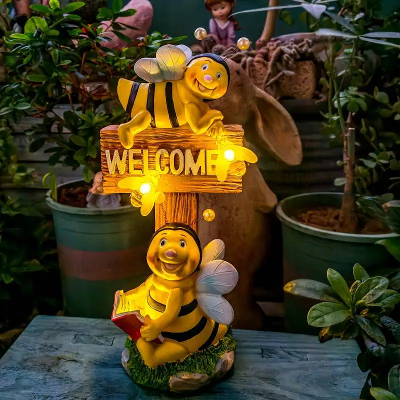 

European Halloween Garden Decor Unique Modern Design Garden Accessories Resin Animals Esculturas Y Figuritas Garden Ornaments