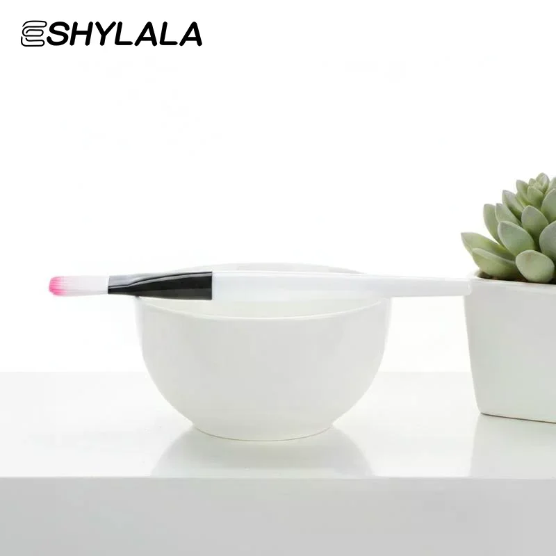 Mask Bowls Set Face Mixing Facial Masks Applicator Stirring Maker Measuring Tool Makeup Rubber Facials Bowl Tools