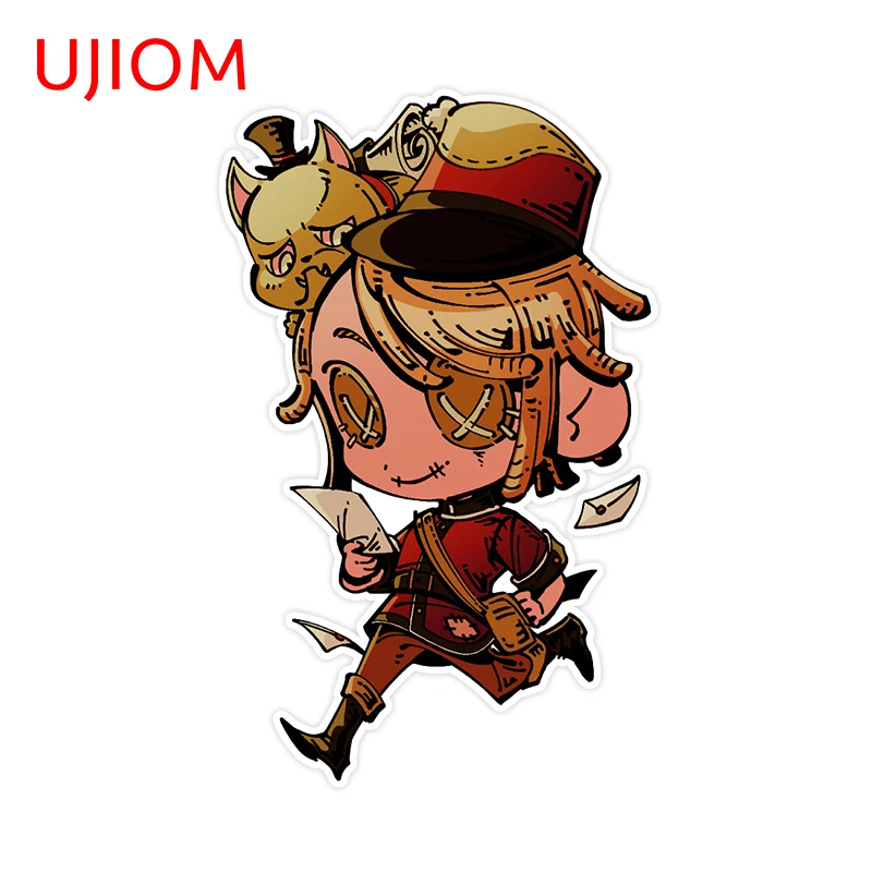 UJIOM for Identity V Puppeteer Chibi Wall Sticker Matthias Czernin Funny Graphics Decals Personal Art DIY Home Decoration