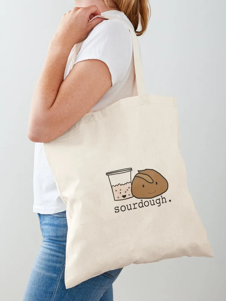 

Sourdough Tote Bag tote bag men's Shopper cloth bag woman cute tote