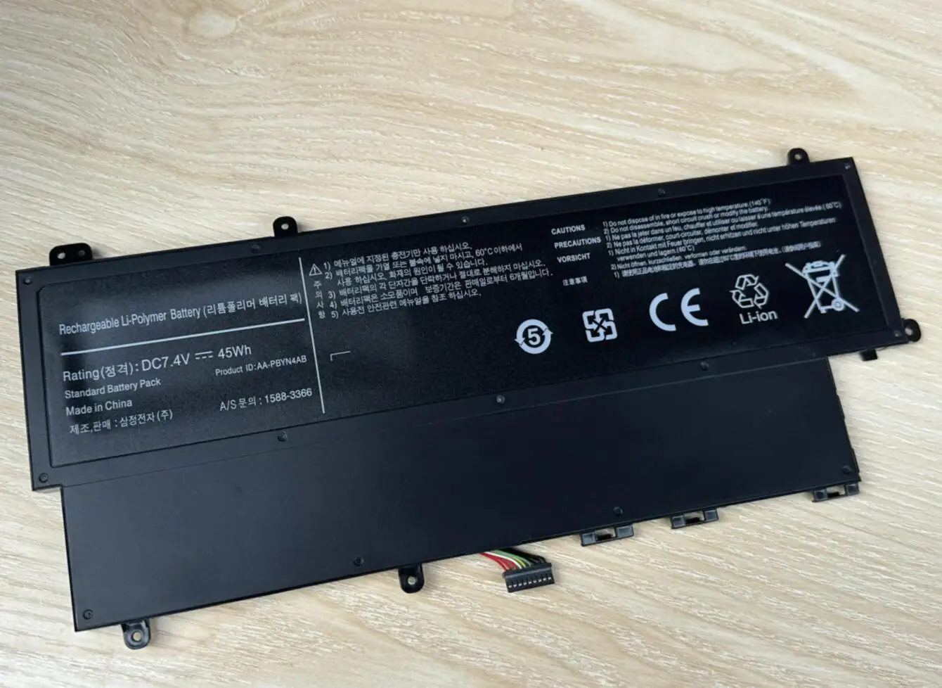 AA-PBYN4AB Battery for SAMSUNG Ultrabook 530U3B 530U3B-A01 530U3C 530U3C-A02 535U3C NP530U3C 7.4V 45WH