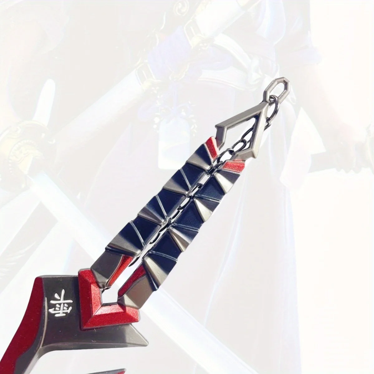 6.3 polegada valorant kunai metal katana espada original samurai sabre japonês katana sabre ninja faca cosplay acessórios prop brinquedo