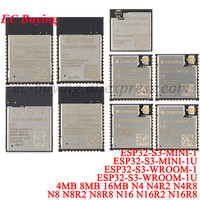 1-5Pcs ESP32-S3 ESP32-S3-WROOM-1 1U ESP32-S3-MINI 1U 4MB 8MB 16MB N4 N4R2 N4R8 N8 N8R2 N8R8 N16 N16R2 N16R8 WiFi Ble 5.0 Module