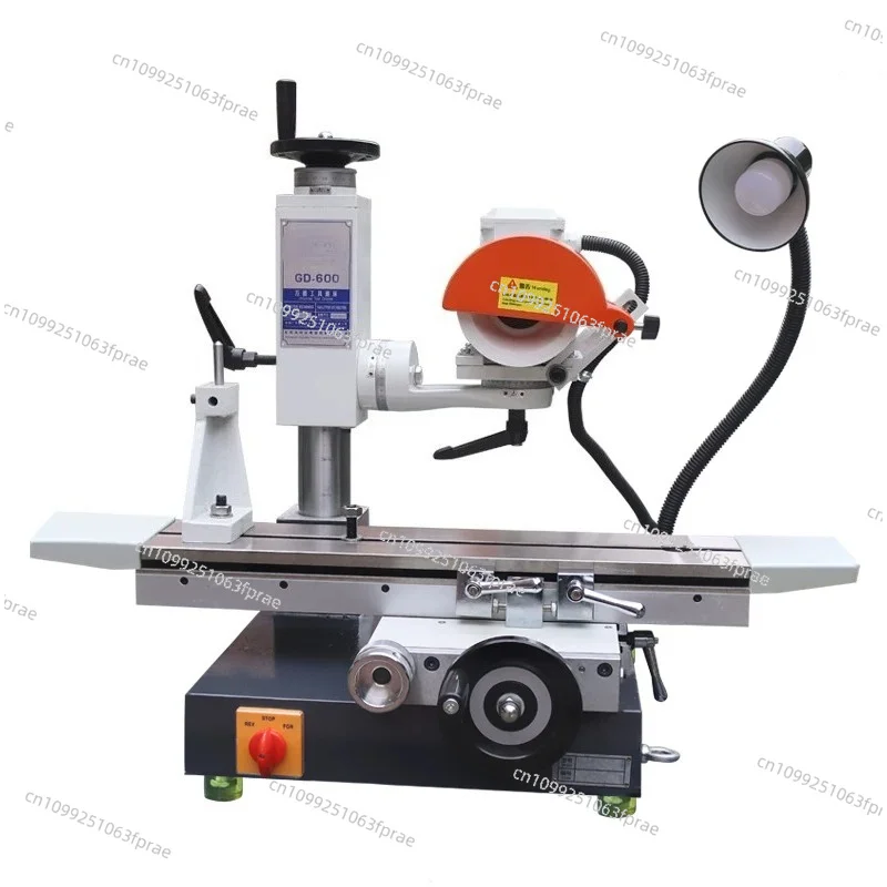 Small Multifunctional Tool Grinder, Universal Grinding Machine for Gun Drill, 3-Edge Milling Cutter, Straight Taper Shank Drill