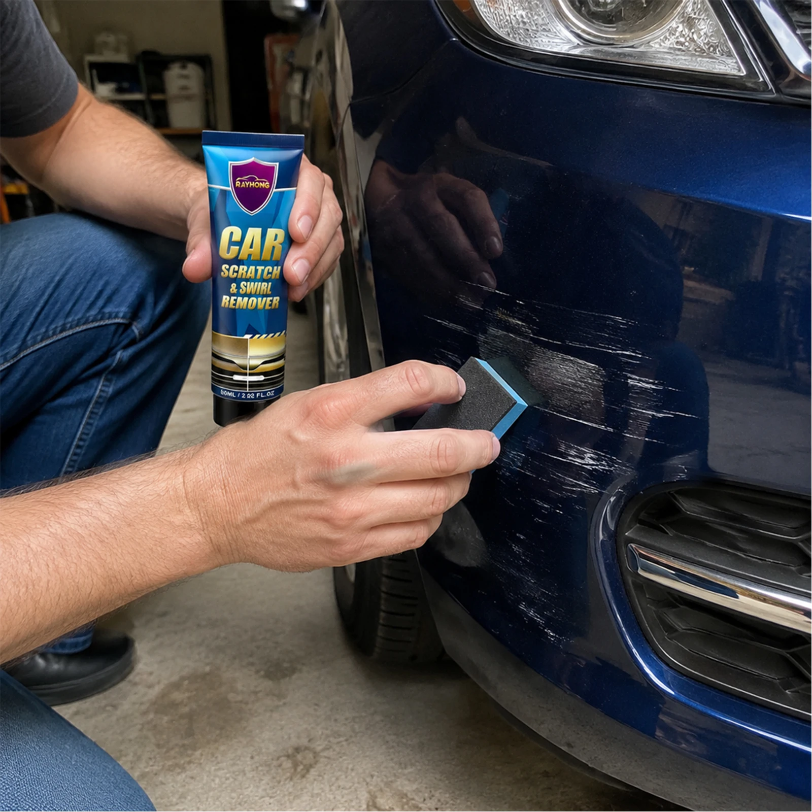 Upgraded Car Scratch Remover K - Car Scratch Repair Polishing Wax Paste recension och pris