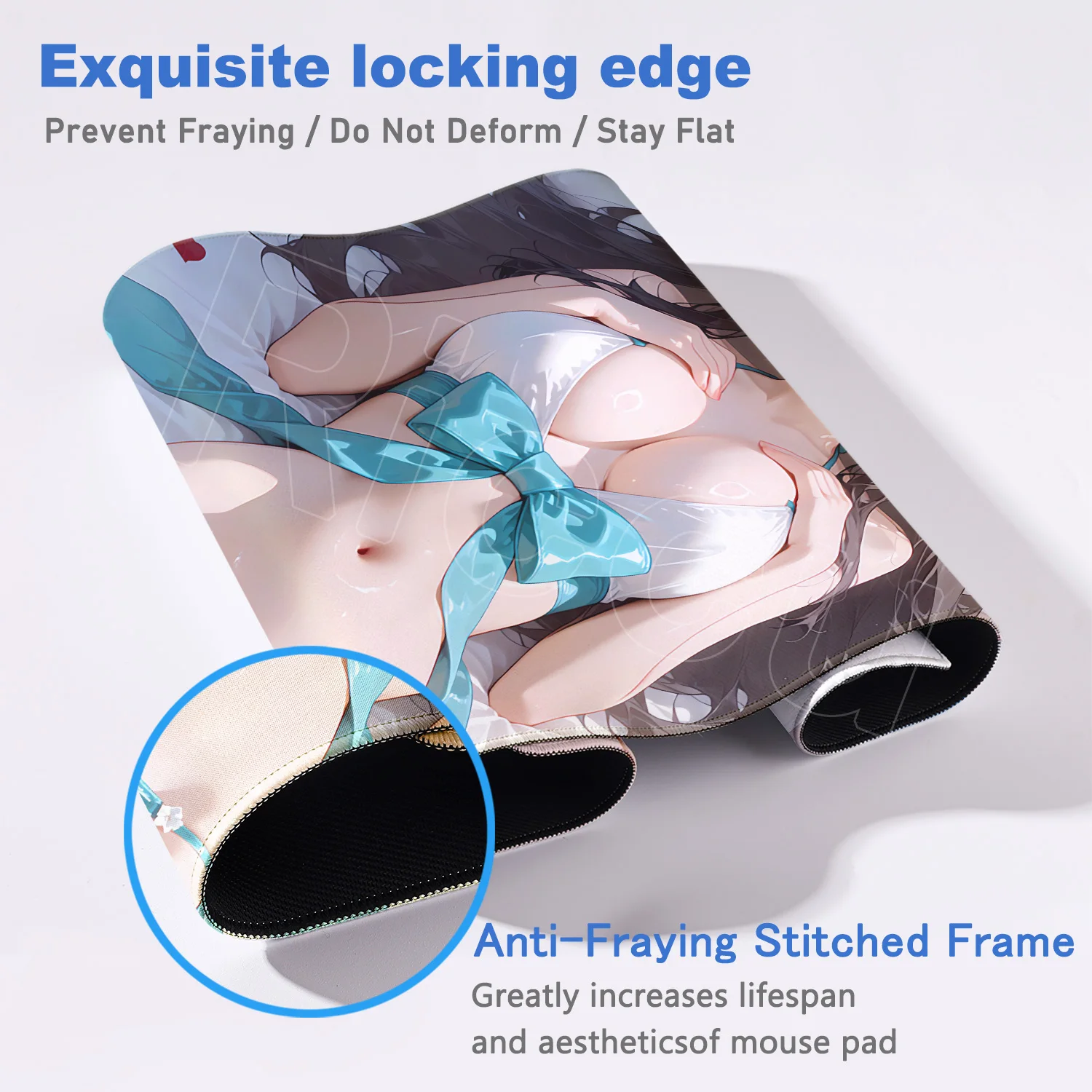 HD Printing Zenless Zone Zero Hoshimi Miyabi Mouse Pad Gaming Accessories Computer PC Mousepad Anime ZZZ Keyboard Pads Desk Mats