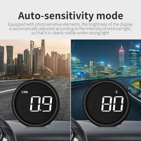 Спидометр B1 OBD, автомобильный вольтметр с индикатором расхода топлива, OBD2