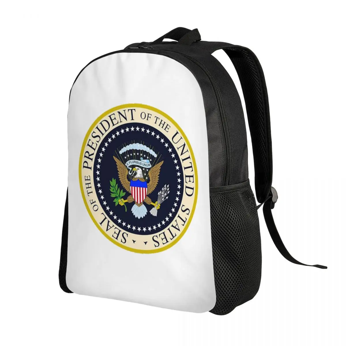 Seal Of The President Of The United States Backpack Daypack Large Capacity Children BookBag School Bag Shoulder Bags Men Women