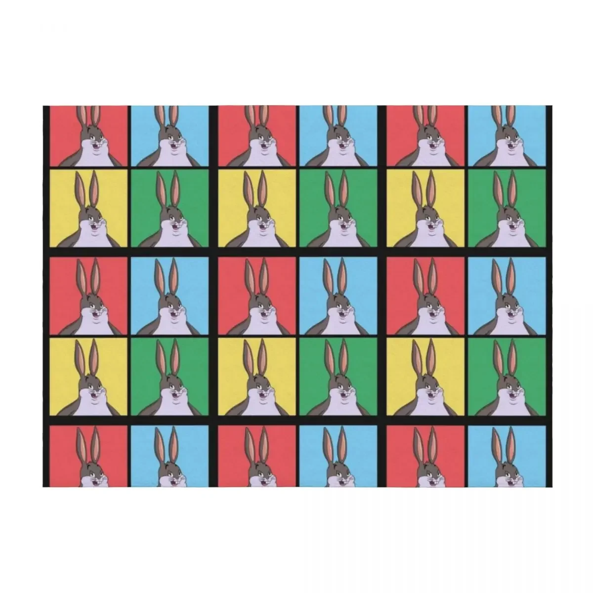 

Big Chungus Cover Throw Blanket Flannels Heavy Extra Large Throw Vintage Blankets