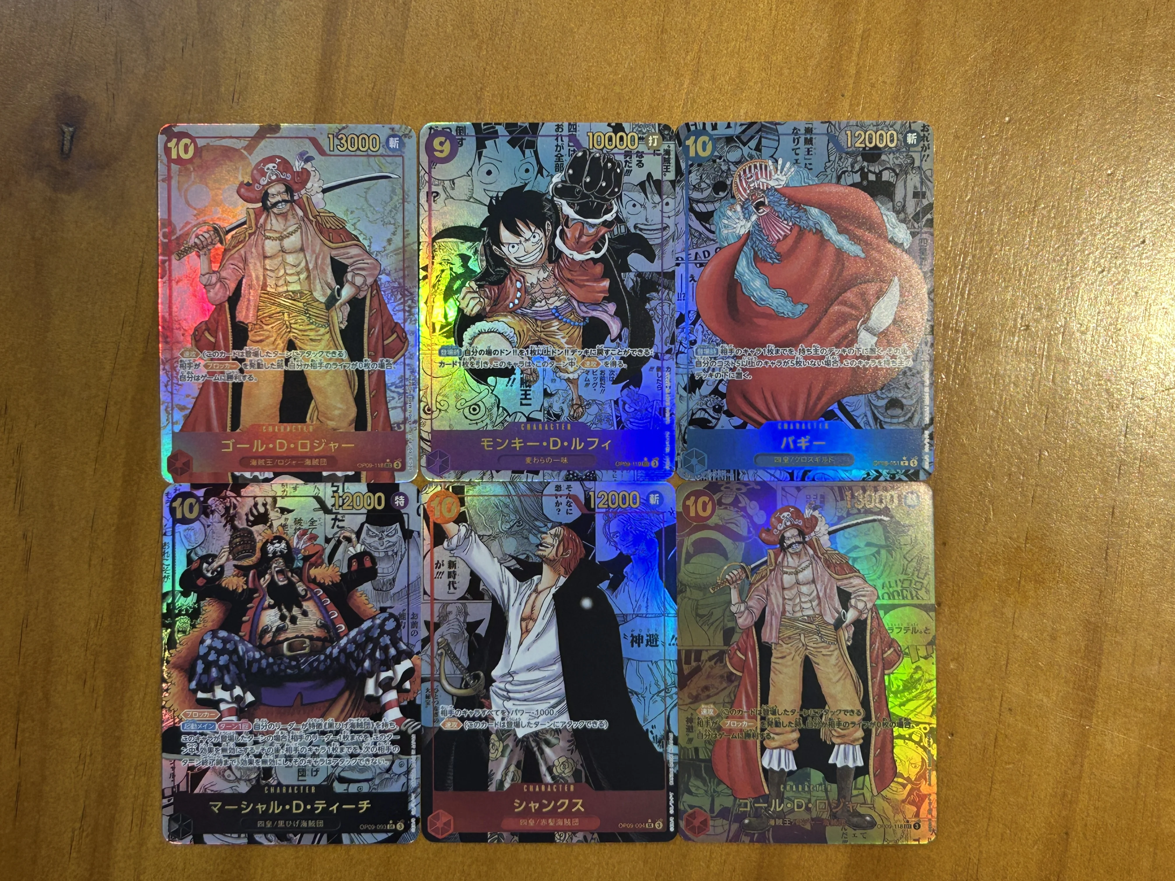 DIY OPCG  Anime Card Luffy Doflamingo Sabo  Ace Rebecca  Manga Shanks Teach Roger Texture Flash Toy  Hobby Collection Card Gift