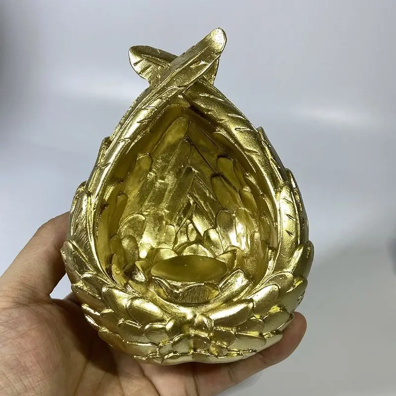 Angel Wings Resin Crystal Ball Holder Display Stand for 4-6cm Sphere Base Home Decor Desktop Ornament Photography Props