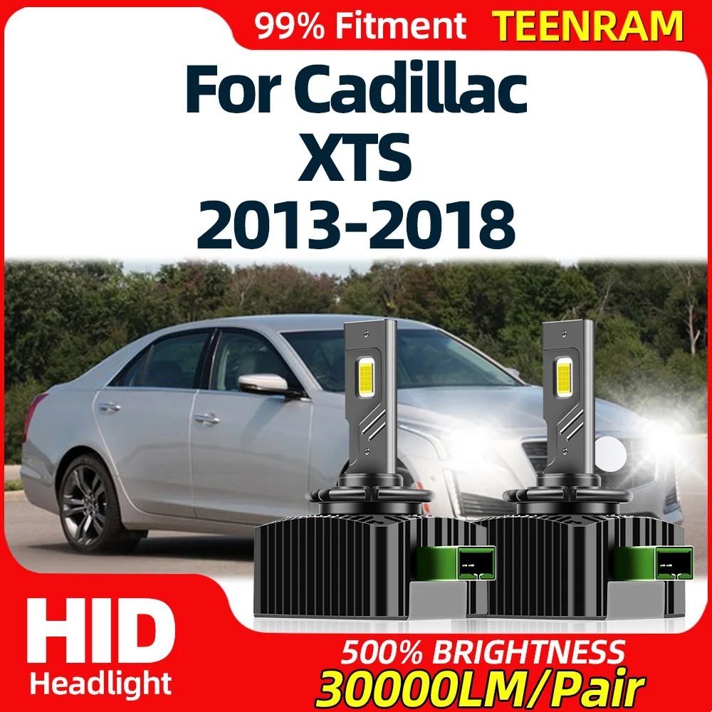 

30000LM 120W LED Headlight Bulbs 6000K White Car HID Xenons Lights 12V 24V For Cadillac XTS 2013 2014 2015 2016 2017 2018
