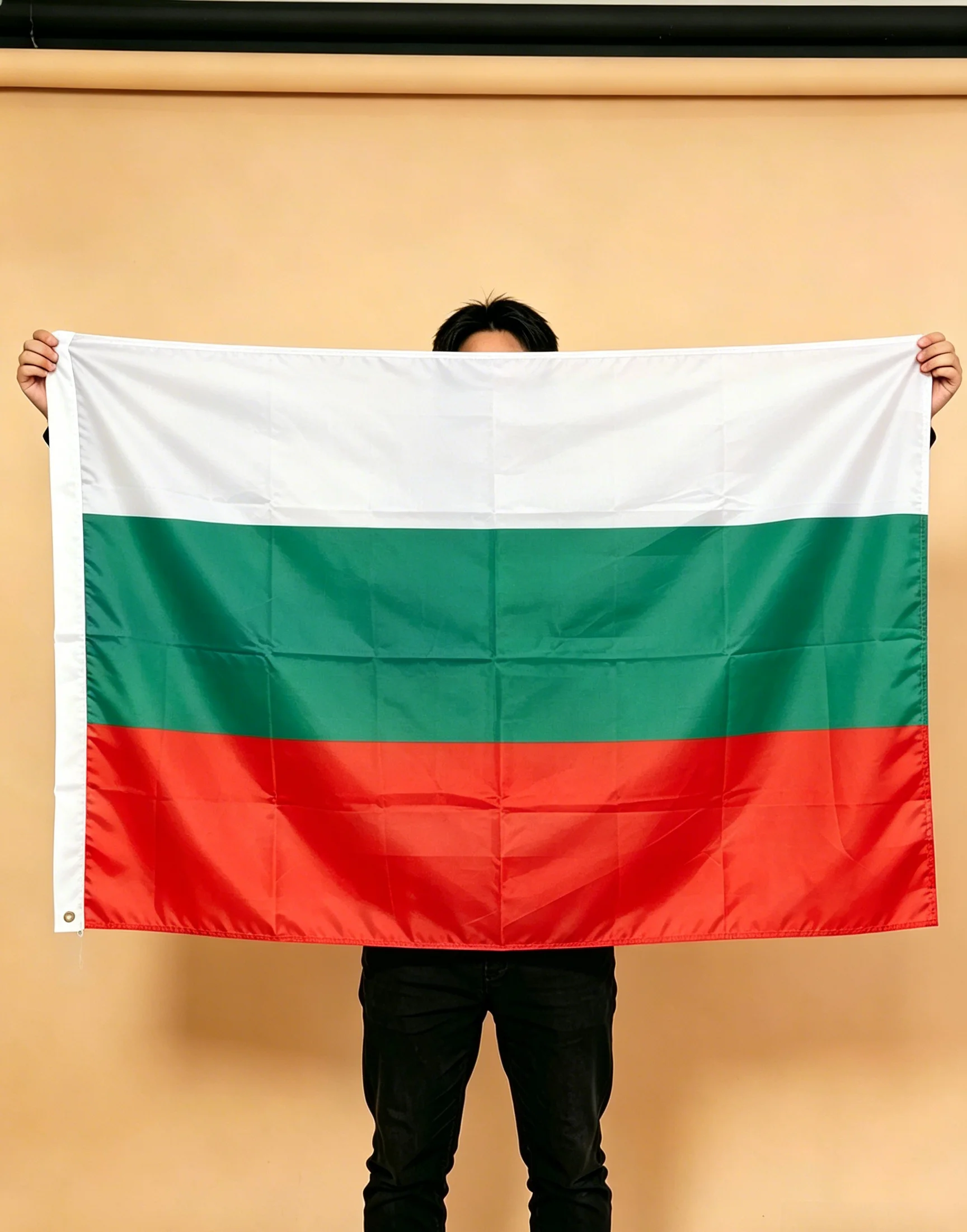 Bulgaria Hanging Flag 90×150cm Polyester Banner Weather Resistant For Sports Match Festival Home Outdoor Wall Decor