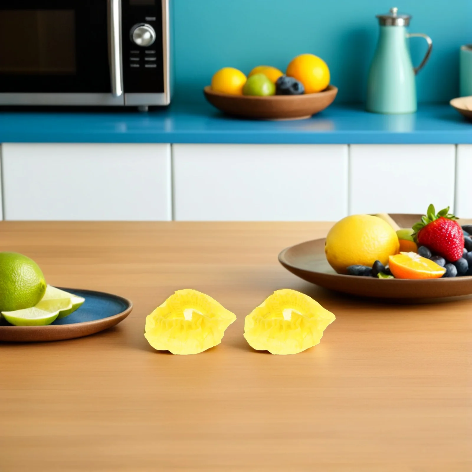 100 Fundas Elásticas de Malla No Tejida para Exprimir Limones, Envolturas Elásticas para Exprimidor de Jugo sin Semillas, Red para Picnics