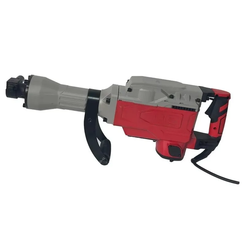 

1700W Demolition Jack Hammer 14A Corded Electric Heavy Duty Concrete Pavement Breaker With Carrying Case Flat Chisel