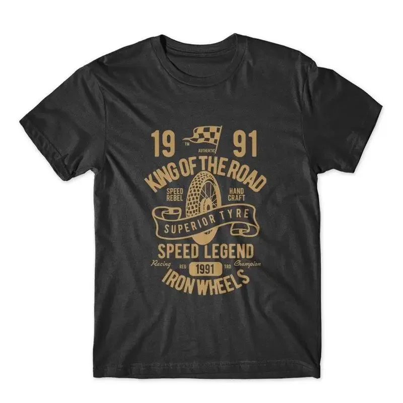 Superior Tyre King of the Road T Shirt 100 Cotton Premium New