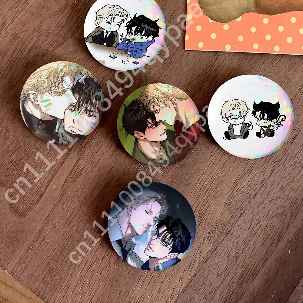 F-Flashlight Yujin Aaron Button Pin Badges Decoration Gifts Merch Party Supplies Button for Accessories Art DIY Crafts Decor