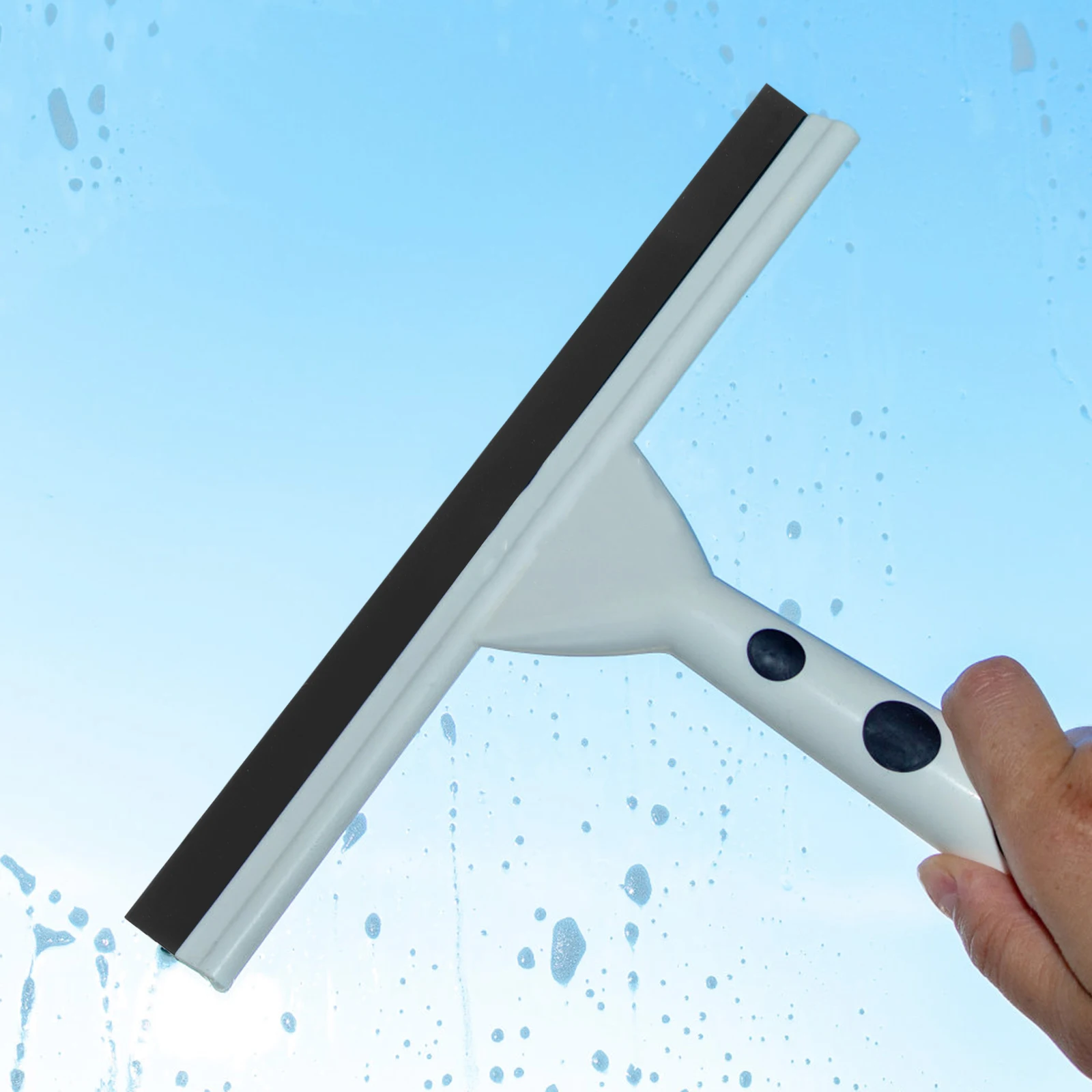 

2 Pieces Wiper Strips Silicone Longlasting Easy Installation Universal Fit Glass Scrapers Refill Windshield Blades