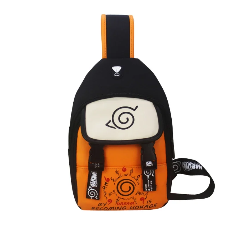 Anime One Piece Peripheral Small Shoulder Bag Chest Bag Attack on Titan Tokyo Naruto Shoulder Crossbody Chest Bag Model Launched