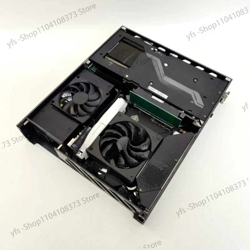 S35 chassis 4-liter portable mini  tiled small host, vertically placed to support dual fan graphics card