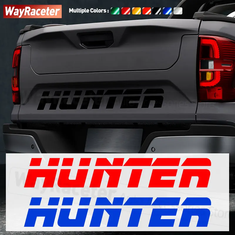 

Reflective Car Tailgate Sticker Rear Trunk Tail Graphics Vinyl Decal For Changan Hunter Pick Up Off Road 4X4 2025 Accessories