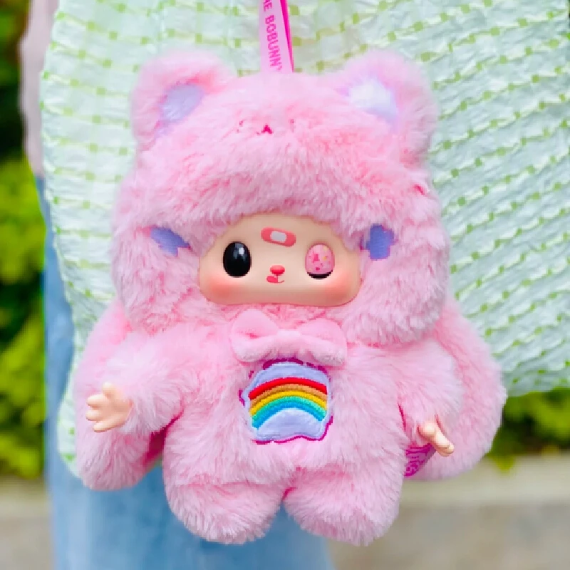 

Genuine The Bobunny Weather Party Rain On Shine Series Blind Box Vinyl Plush Bag Pendant Dolls Mystery Box Toy Birthday Gift