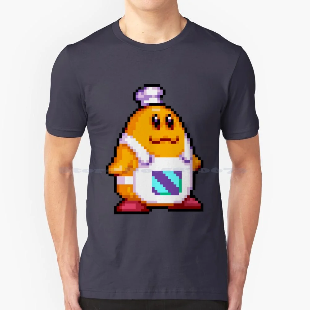 Chef T Shirt 100% Cotton Tee Video Games Star Allies Void Switch Gaming 64 Metaknight Taranza Of The Stars Series Fire