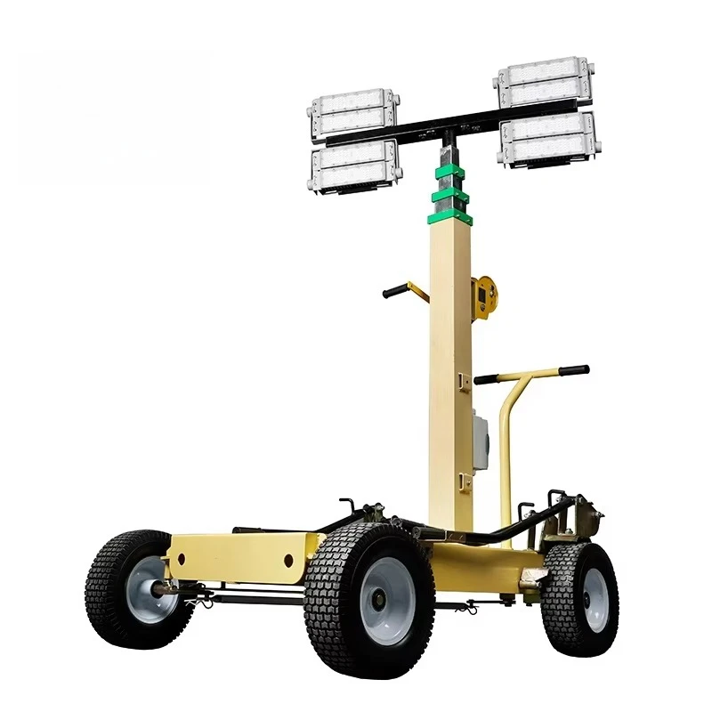 Building work light, portable building light compact