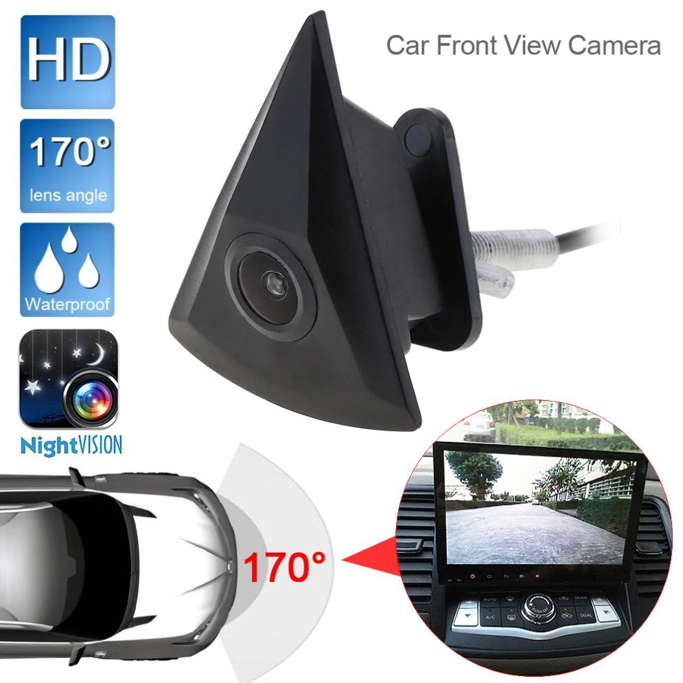 Cd Hd Auto Vooraanzicht Camera Logo Waterdichte 170 Graad Voor Golf Jetta Touareg Passat Tiguan Bora Kever