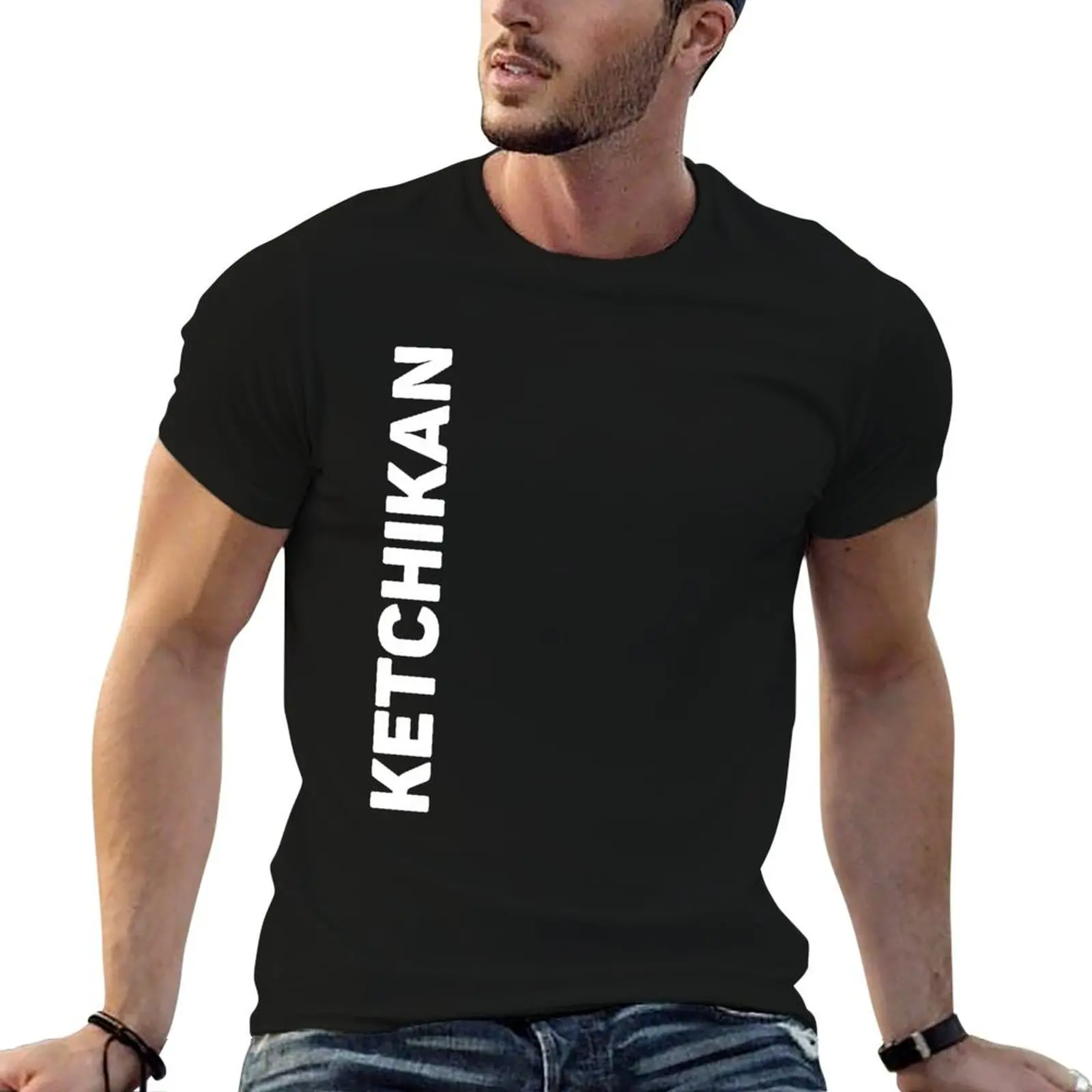 

Ketchikan T-Shirt funny t shirts cotton t shirt man plain T-Shirt