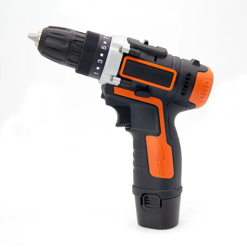 Tech Lithium Battery Electric Rechargeable Cordless Screwdriver Hand Drill Machine With Battery Power Drills for Household