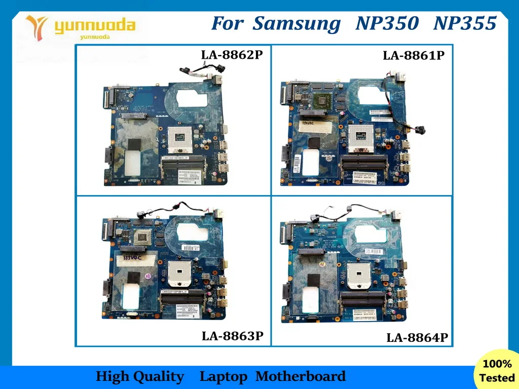 

LA-8861P For SAMSUNG NP350 NP355 NP350V5C NP350V7C NP355V5C NP365 Laptop motherboard LA-8862P LA-8863P LA-8864P LA-8868P tested