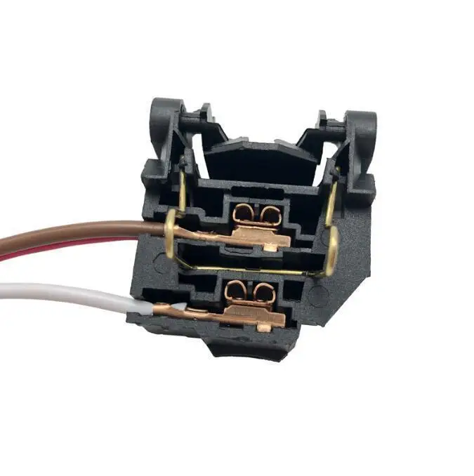 Car H7 Low Beam Lamp Headlight Bulb Black Holder, Adapter Harness for Ford Focus MK2, Focus MK3, Car Accessories Parts, 1Pc