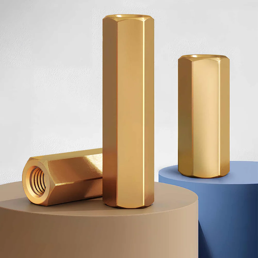 5-50pcs M3 M2.5 M2 Hex Brass Motherboard Standoffs Stud Spacing Screw Hexagon Copper Female PCB Pillars Bolt Length 3/4/5/6-80mm