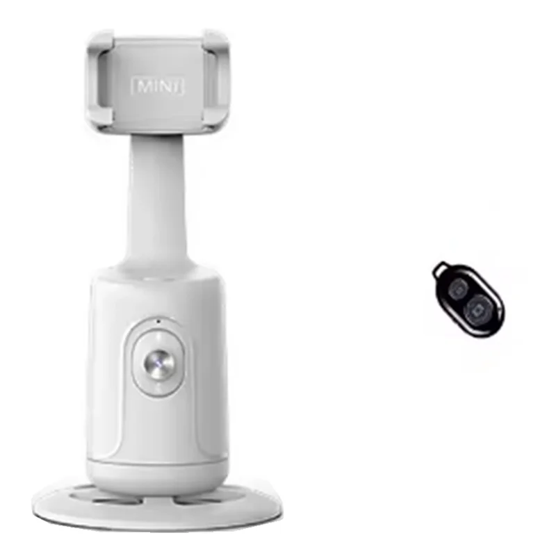 A99E-AI Camera Recognition Body Auto Tracking Capture Gimbal 360 Rotation Face Track Intelligent Follow Live Phone Stand