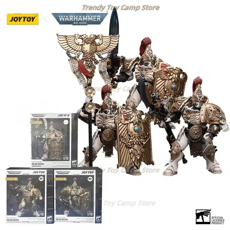 مجسم حركة JOYTOY 1/18 40K The Horus Heresy Legio Custodes Adeptus Custodes Figures Achillus Dreadnought أنيمي نموذج عسكري