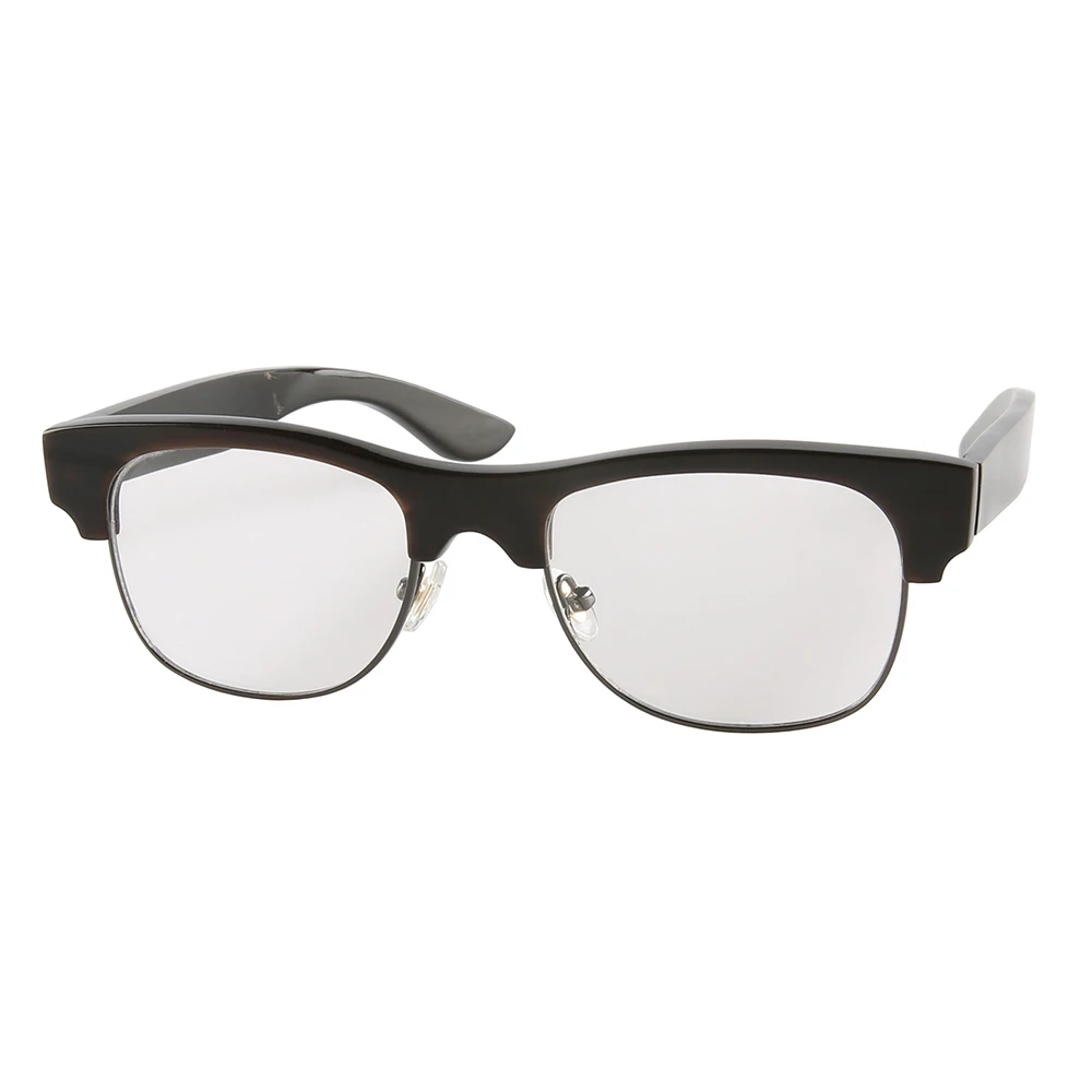 

2023 New Business Classic Half-rim Handmade Prescription Glasses For Men Natural Horn Optical Eyewear Myopia Eyeglass Frames