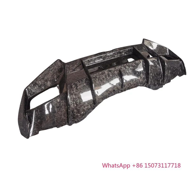 

M Style Forged Carbon Fiber Rear Diffusion Rear Lip for rghini HURACAN LP580 LP610-4 Body Kit