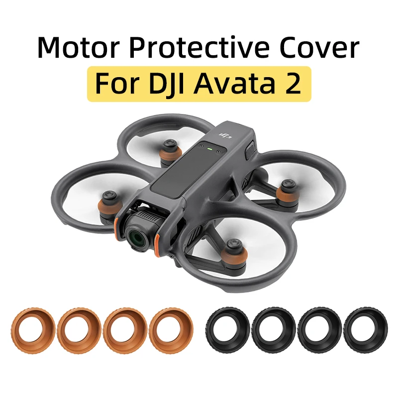 For DJI Avata 2 Drone Motor Protective Cover Engine Cap Guard Dust-proof Anti-collision Waterproof Anti-Short Circuit Accessory