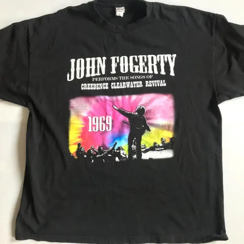 John Fogerty Creedence Clearwater Revival T-Shirt Size 2XL / 2TG / 2EG