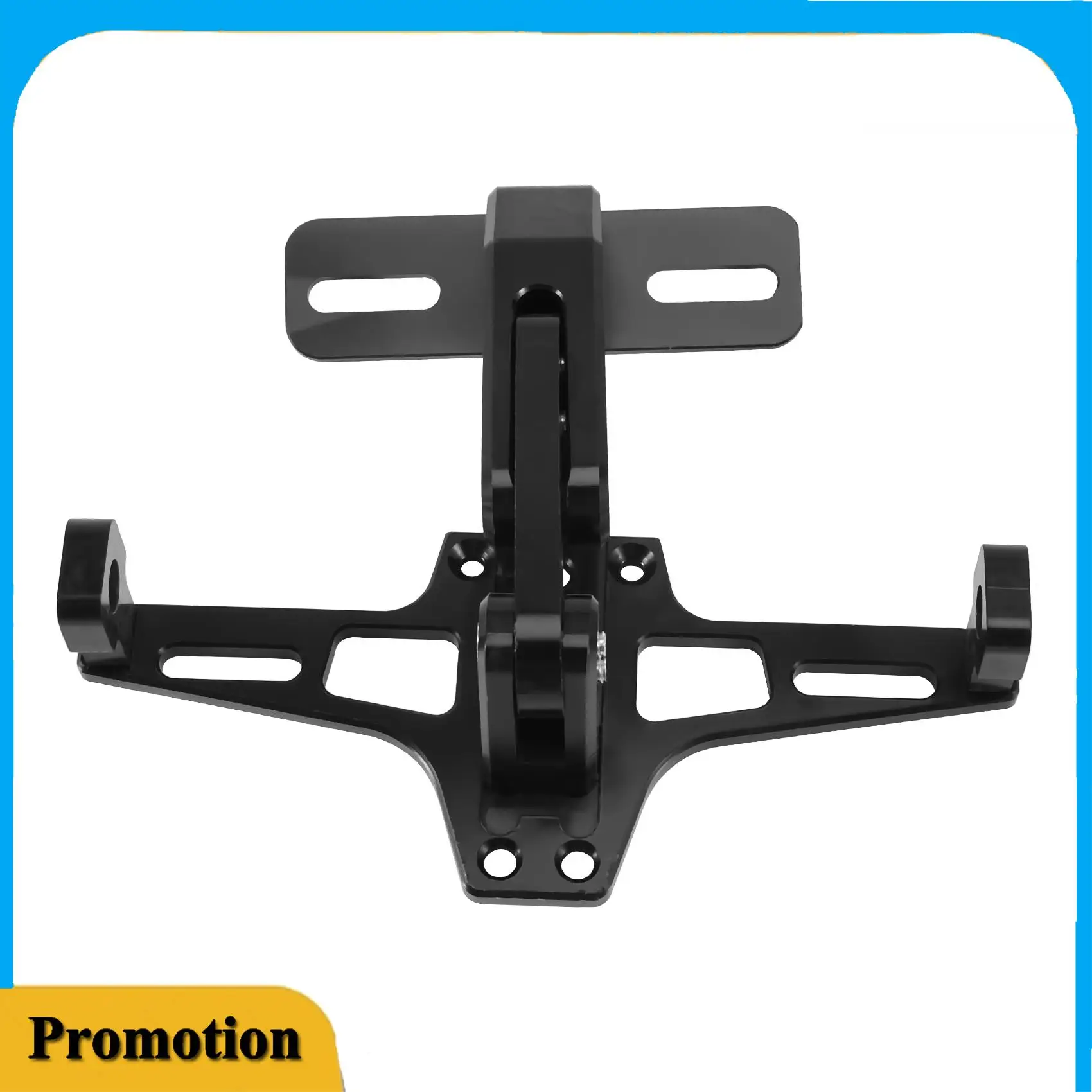 

Portable Cnc Frame Motorcycle License Number Plate Holder Bracket With Led Light Adjustable For Yamaha Bws R25 R3 Mt03 Msx