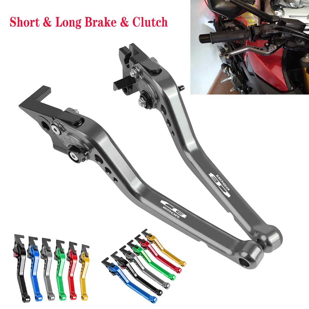 

Short&Long CB650R Motorcycle CNC Brake Clutch Levers Handles Lever For Honda CB 650 R CB 650R CB650 R 2019-2023 2022 Accessories