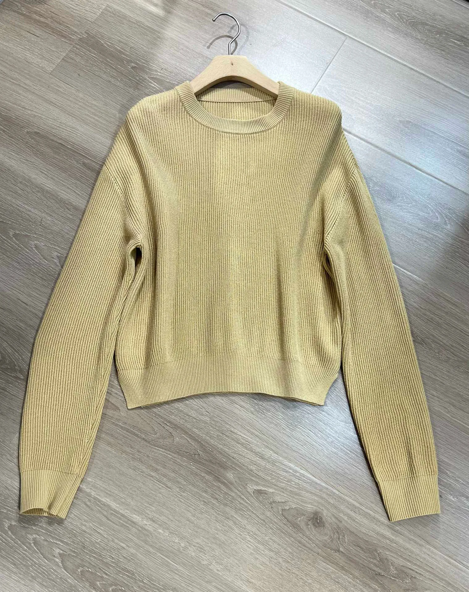 Casual loose fit high quality linen summer long sleeve pullover