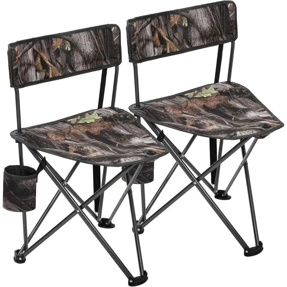 

Легкие портативные стулья-треноги со спинкой для взрослых, идеально подходят для кемпинга, рыбалки и охоты