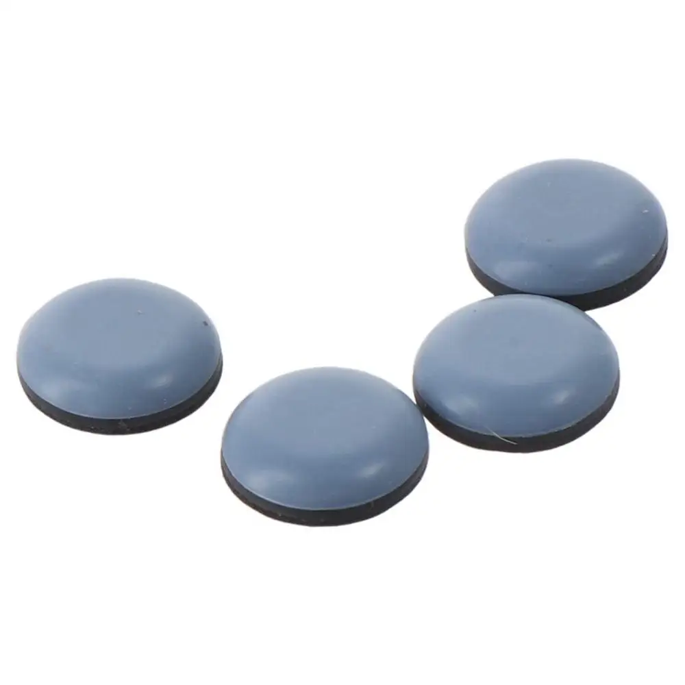 24 pezzi autoadesivi cursori per sedie da 19 mm cursori rotondi per tappeti in PTFE cursore mobile per mobili cucina di casa