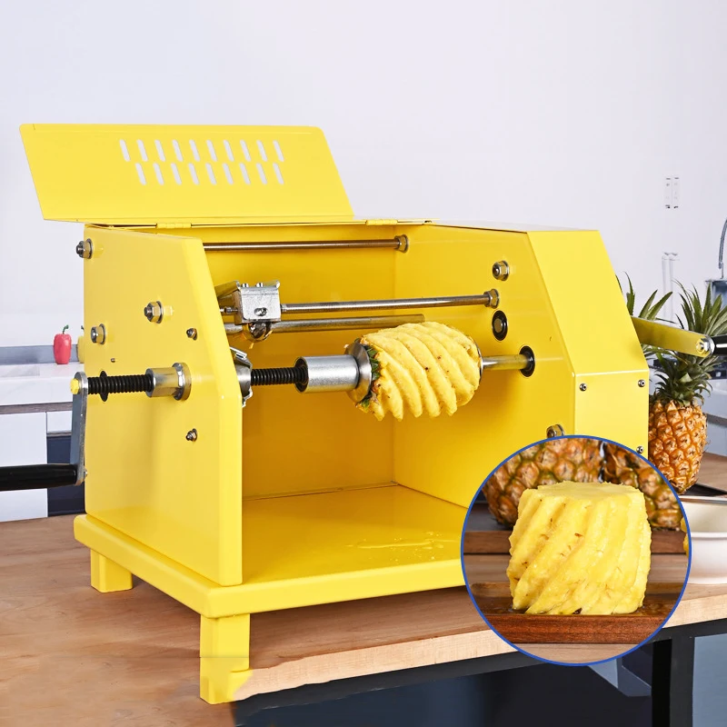 Pineapple Peeler Multi-functional Commercial Fruit Vegetable Fast Portable Digging Cutting Universal Hand Semi-automatic Machine