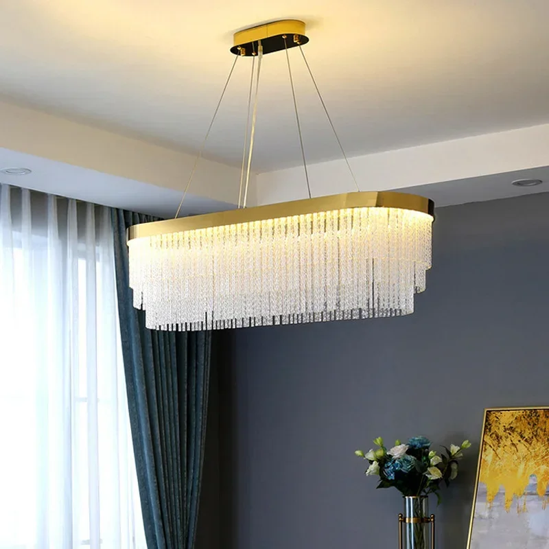 Modern Gold Crystal Round LED Chandelier,Luster Home Decoration Lighting Living Room Dining Room Bedroom Ceiling Chandelier