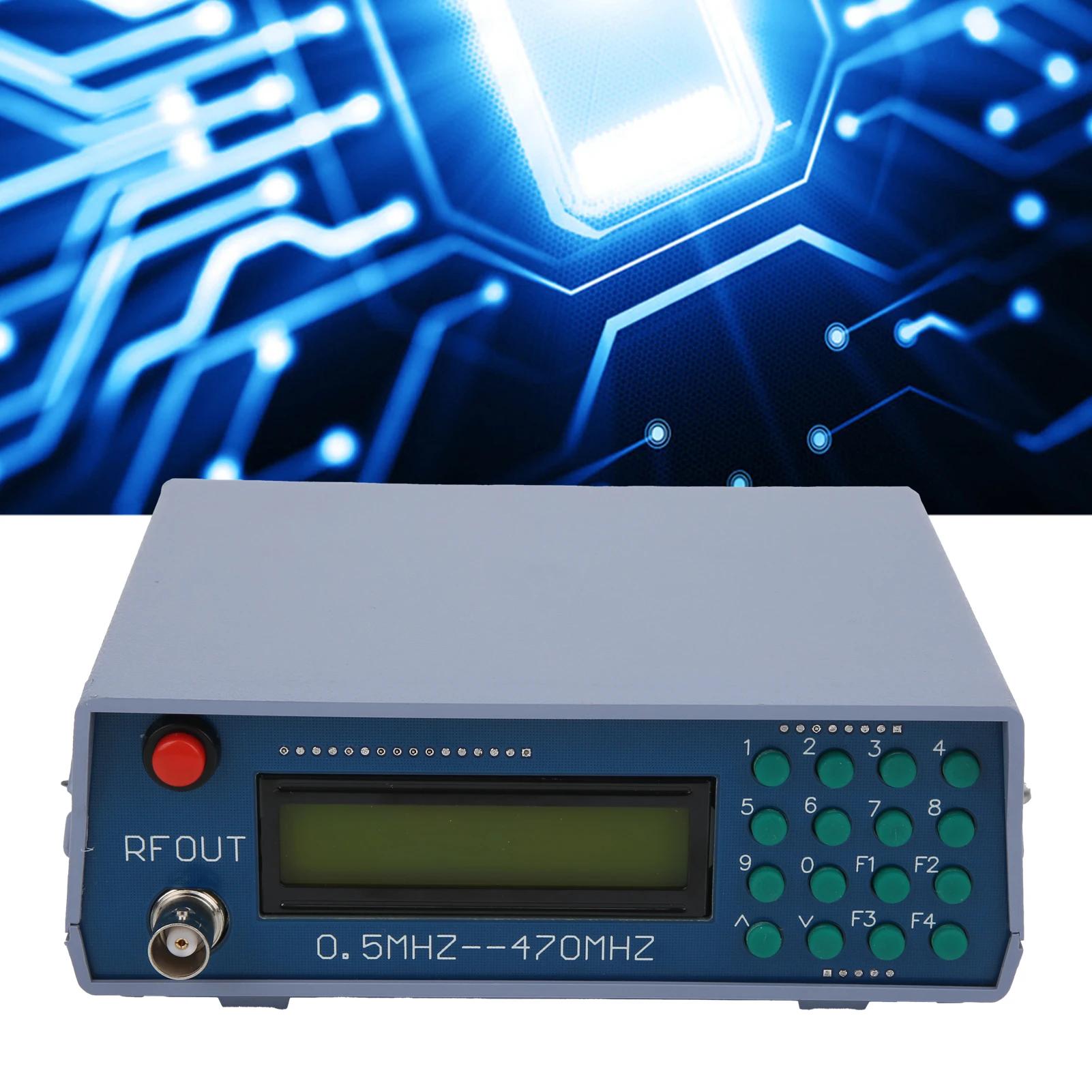HF-Signalgenerator Audiomodulation Signalquelle Konditionierung Radio 800 Hz 0,5 MHz-470 MHz HF-Generator Signalgeneratormodul