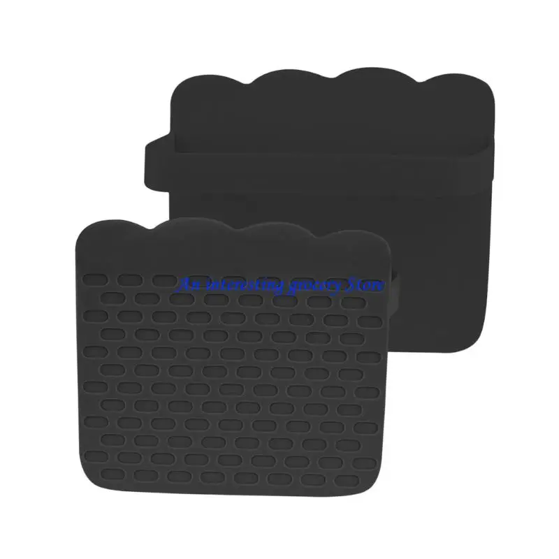 652D Square Silicones Palms Pad For Gym Workouts Nonslip Grip Support Hand During Weightlifting Push Ups Training
