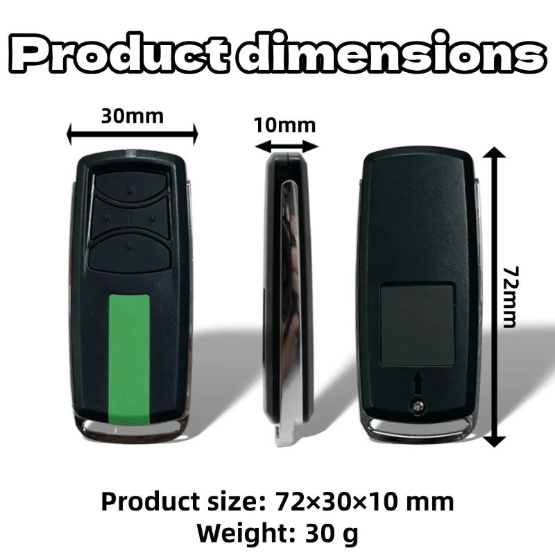 Garage Remote Control 433.30 433.92 434.54MHz Rolling Code for E960M E940M E950M E945M E943M Security+2.0